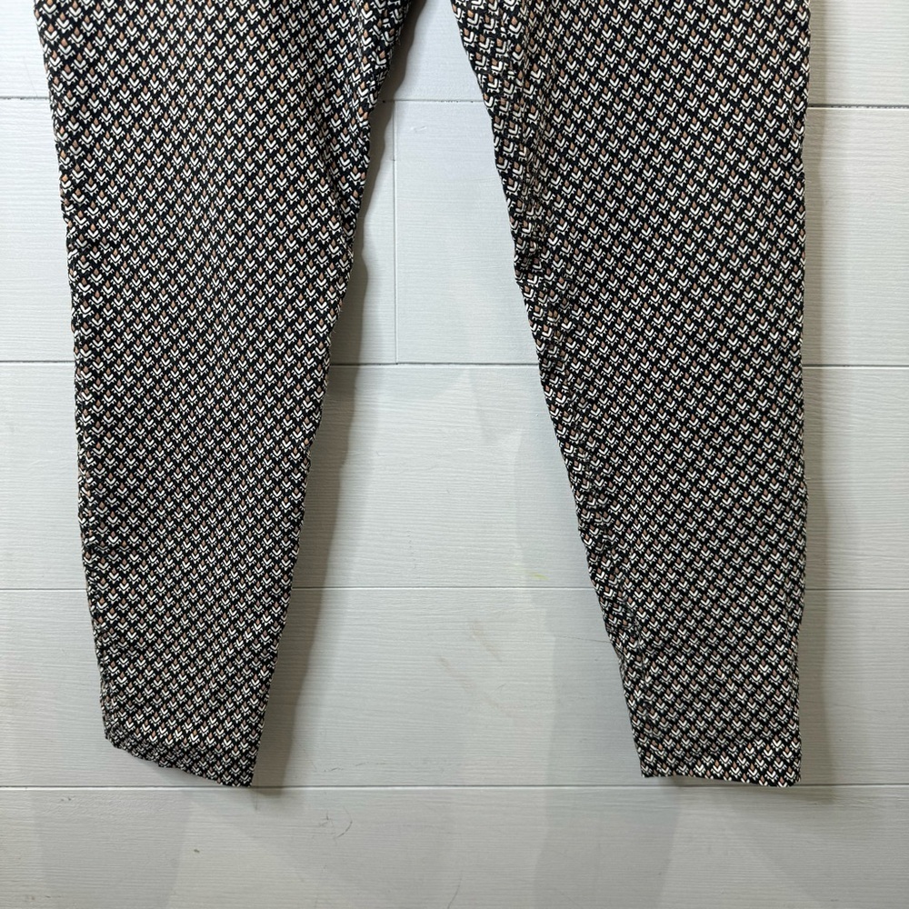 Versona Women's Pull On Modern Patterned Pants Size 6 - Picture 3 of 9